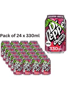 Dr Pepper Cherry Crush Zero Sugar PMP 330ml x 24