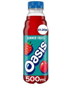 Oasis Summer Fruit 500ml x 12 PM£1.20
