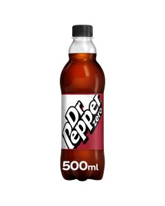 Dr Pepper Zero Sugar 500ml x12 PMP