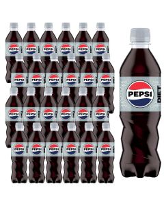 Diet Pepsi 24 x 500ml - Best Before: 07/2025