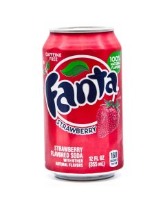 Fanta Strawberry American Soda 355ml x 12