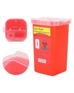 VAIN Razor Blade and Sharps Disposal Container Dispenser Case