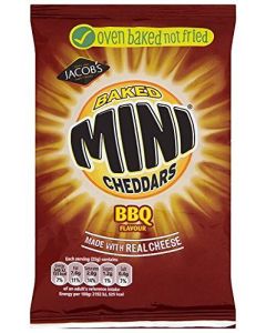 Mini Cheddars BBQ 50g x 30