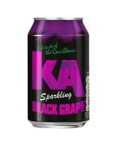 Ka Black Grape Cans 330ml x 24 BBE 08/23