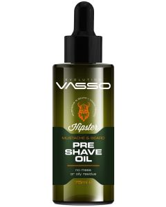 Vasso Hipster Mustache & Beard Pre Shave Oil 75 ml