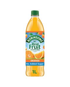 Robinsons Orange Friut Squash No Added Sugar 12 x 1L