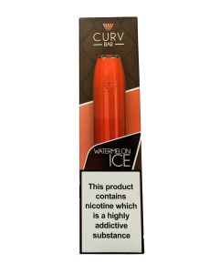 Curv Bar Watermelon Ice up to 600 Puff, 20mg, Pack of 10