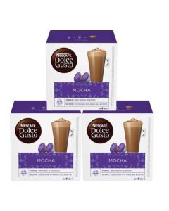 Nescafé Dolce Gusto Mocha Coffee 216g x 3 x 16 (48 Capsules)