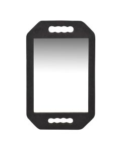 Wholesale Supplier VAIN Regtangle Foam Barber Mirror, Lightweight Double Handle Salon Mirror