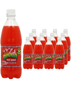 Bigga Fruit Punch 600ml x 12