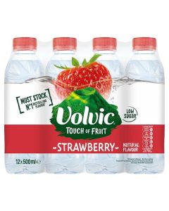 Volvic Touch Of Fruit Strawberry 500ml x 12