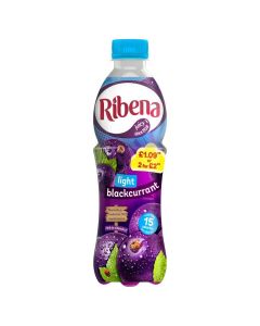 Ribena Really Light Blackcurrant Drink 500ml x 12