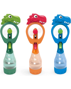 Dinosaur Spray Mist Fan with Water Spray, Personal Fan with Battery Operated  (1 Piece), Assorted