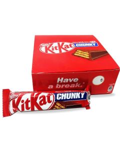 Nestle KitKat Chunky Chocolate Bars 38g x12 Best Before 31/08/2024