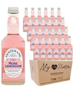 Fentimans Rose Lemonade in Glass Bottles 24 x 275ml