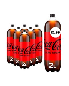 Coca Cola Zero Sugar PMP 2L x 6