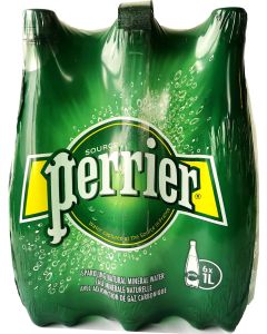 Perrier Sparkling Water 1L x 6
