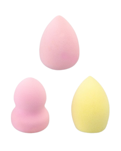Blending Sponge Set – Pack of 3 (Assorted Shapes)