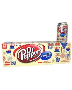Dr Pepper Vanilla Float 12oz (355mL) - 12pack