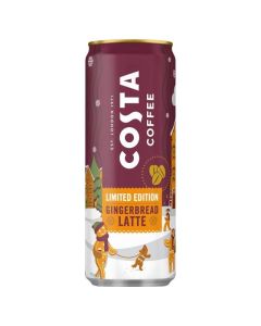 Costa Coffee Gingerbread Latte 250ml x 12