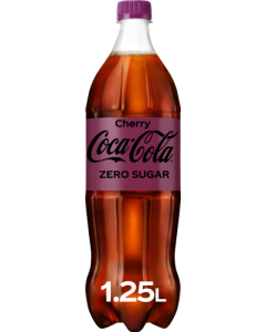 Zero Cherry Coke 1.25l x 12 BBE 31/03/24