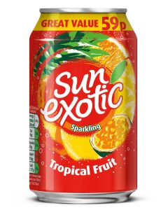 Sun Exotic Tropical Fruit 24 x 330ml PM59p