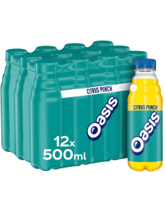 Oasis Citrus Punch 500ml x 12, BBE: 30/11/2025