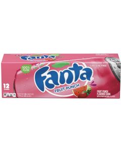 Fanta Fruit Punch 355ml x 12