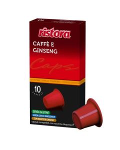 Ristora Caffe E Ginseng Pack of 10 Capsules