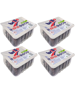 Brillo Multi-Use Soap Pads - Pack of 40 (4x10pk) - Tough on Grease & Stubborn Stains