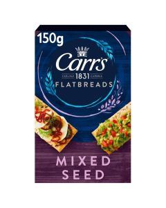 Carrs Flatbread Mixed Seed 5 x 150g Best Before 16/10/21