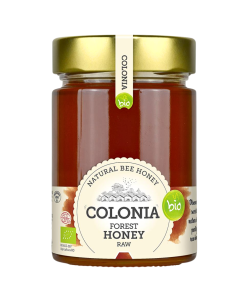 Colonia Forest Raw Honey Organic 420g - Natural Bee Honey