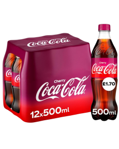 Coca-Cola Cherry PMP 500ml x 12 Best Before 30.04.2025
