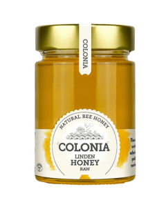 Colonia Linden Raw Honey 420g - Natural Bee Honey