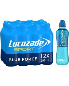 Lucozade Sport Blue Force 500ml x 12 Best Before Apr/2025