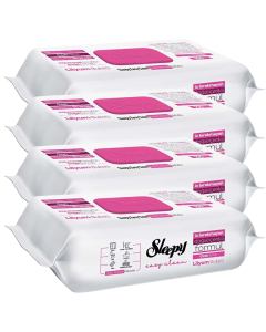 Sleepy Easy Clean Lily Bouquet Surface Cleaning Wipes & Towels 4 x 100 (400 Sheets)