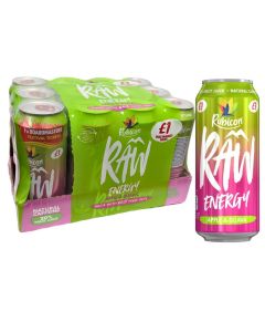 Rubicon Raw Energy APPLE & Guava PMP 500ml x 12 Best Before 04/2025