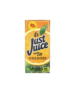 Just Juice Orange Juice 200ml x 24 PM55p BBE May 2023