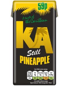 KA Still Pineapple Juice Drink 288ml x 27 PM59p