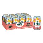Volvic L'mon & Grapefruit Sparkling Citrus Drink 330ml x 12