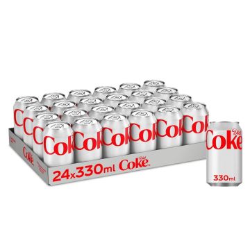 Diet Coke Can 330ml x 24