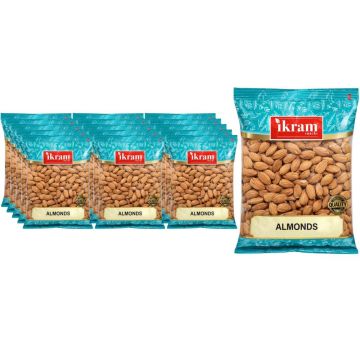Ikram Almonds - Pack of 15 x 400g - Delicious Nut Snack