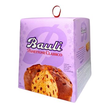 Bauli Traditional Panettone Cake With Candied Fruits & Raisins 500g - Best Before: June 2025