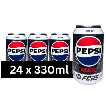 Pepsi Max PMP GB Can 330ml x 24