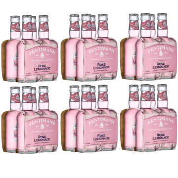 Fentimans Rose Lemonade 200mlx24 - Best Before: 09/2025