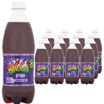 Bigga Grape 600ml x12