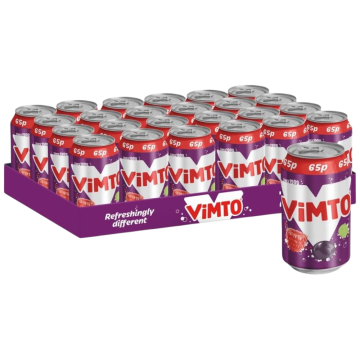 Vimto Fizzy Original Cans PMP 330ml x 24