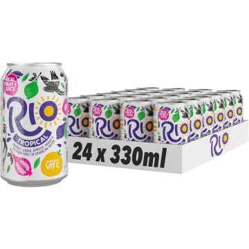 Rio Tropical Fruit Juice Drink 330ml x 24