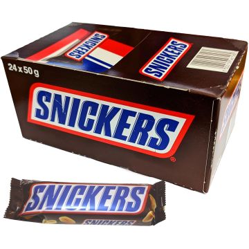 Snickers Chocolate Bar 50g x 24