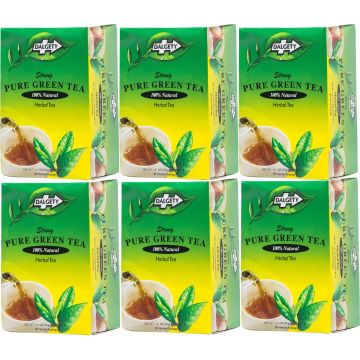 Dalgety Strong Pure Green Tea 40g x 6